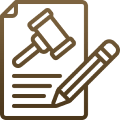 Contract icon background image used for website Adzic & Knezevic law firm.