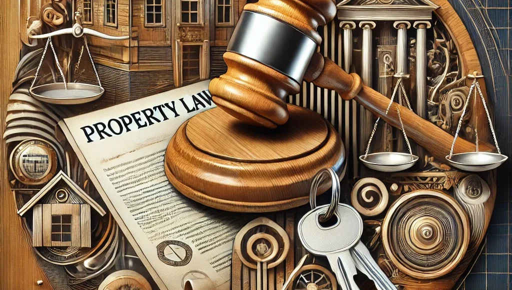 Miniature house and keys representing property law, real estate transactions, and conveyancing services.